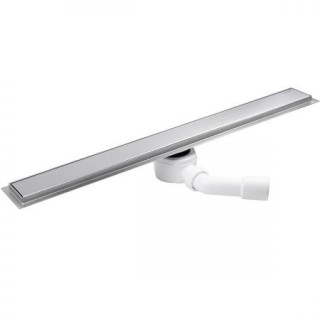 Lineární odtok Oltens Langan 80, univerzální, 80cm, kompletní, 2w1, nerez