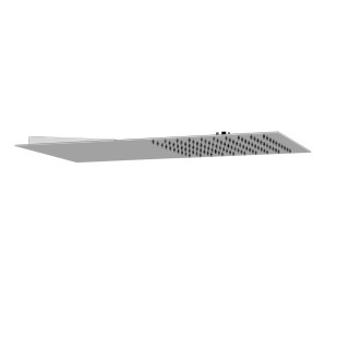 Horní sprcha Gessi Tondo 300, montáž do stěny, 3mm grubości, mirror steel