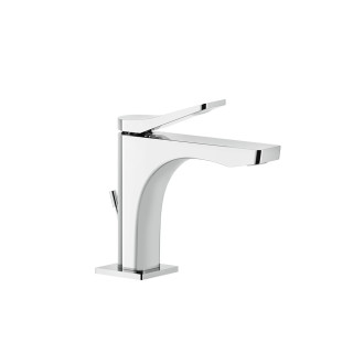 Umyvadlová baterie Gessi Rilievo, stojící, výška 153mm, zátka automatický, chrom