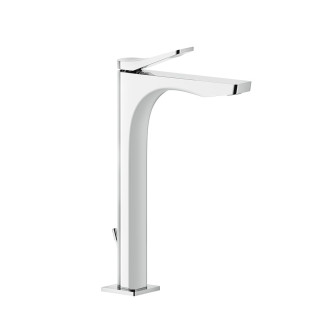 Umyvadlová baterie Gessi Rilievo, stojící, výška 153mm, zátka automatický, chrom