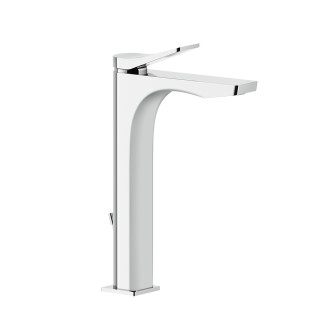 Umyvadlová baterie Gessi Rilievo, stojící, výška 297mm, zátka automatický, chrom