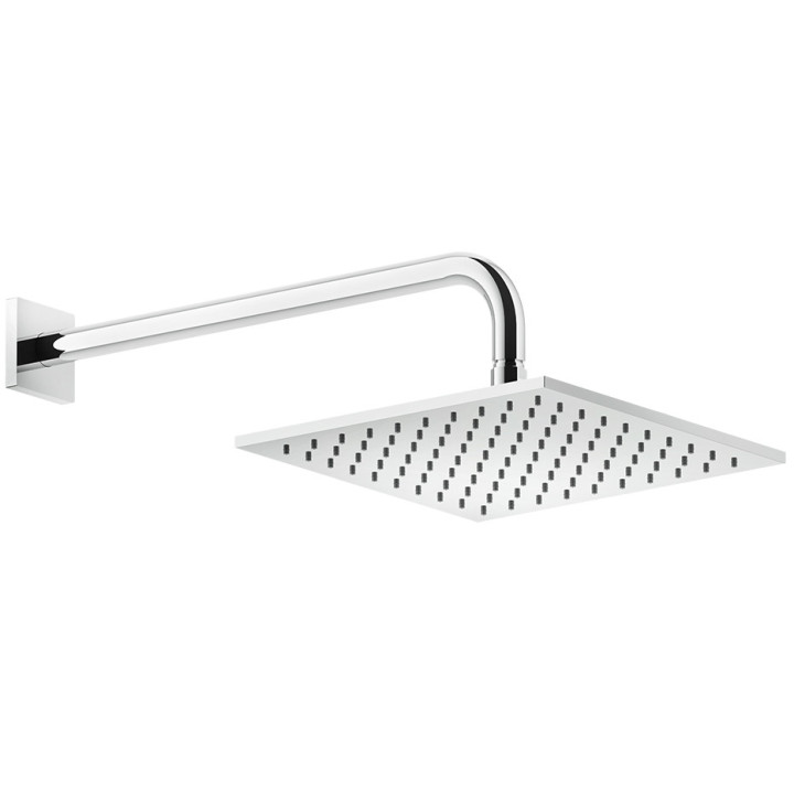 Horní sprcha Gessi Rilievo, kulatá, 250mm, stropní přípojka, chrom