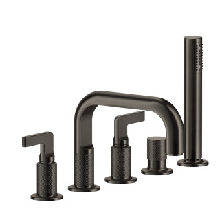 Vanová baterie 3otvorová Gessi Inciso, podomítková, výtokové rameno 190mm, prvek na stěnu, chrom