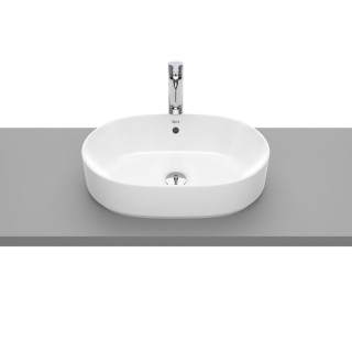 Mísa podvěsná WC Roca Debba Rimless Square, 54x35,5cm, bez kołnierza, se sedadlem s pozvolným sklápěním Supralit, bílá
