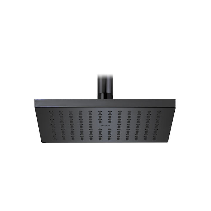Sprchová hlava Roca Rainsesne ExtraSlim, kulatá, 300mm, mosiężna, černá