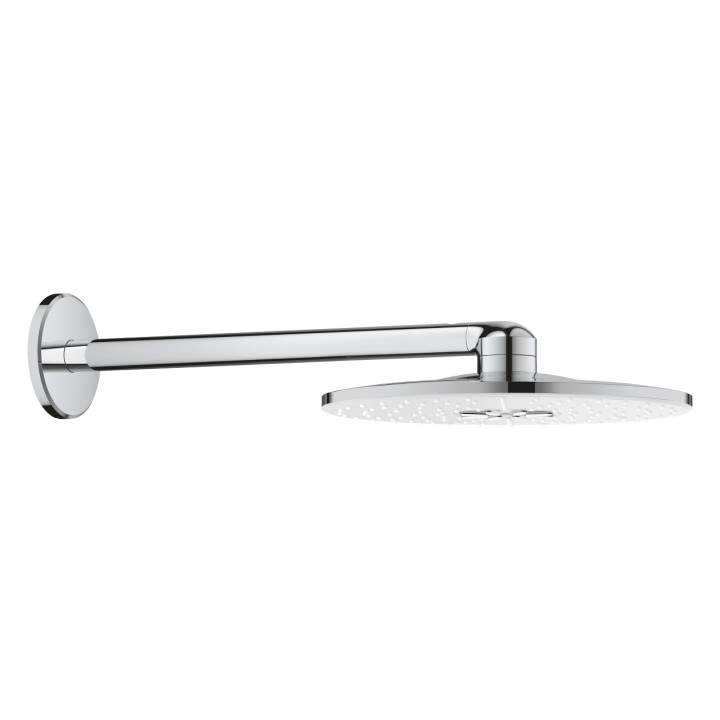 Horní sprcha Grohe Rainshower 310, rameno nástěnné 430mm, polished nickel