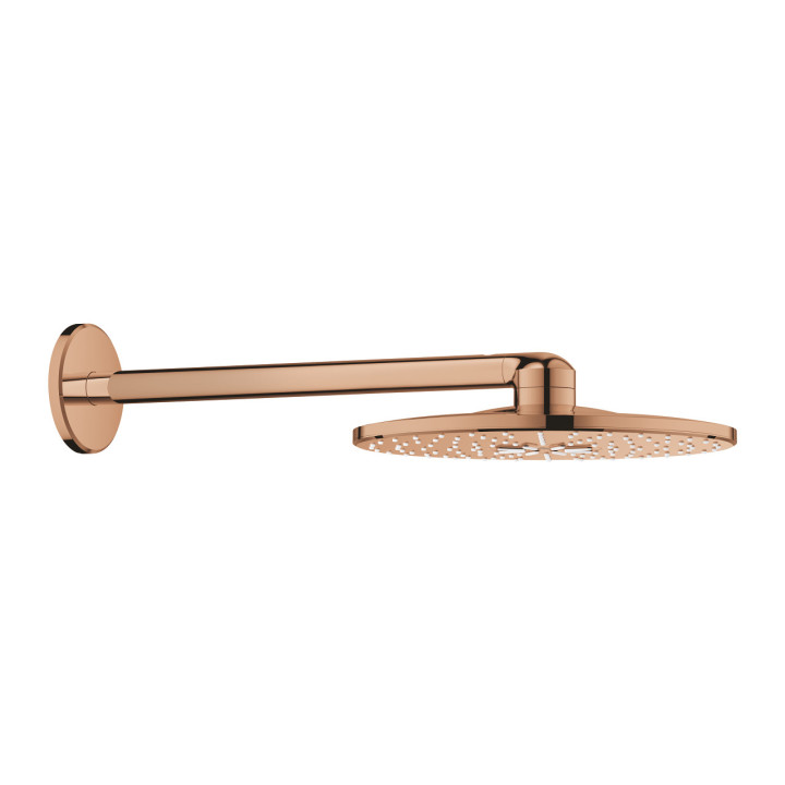 Horní sprcha Grohe Rainshower 310, rameno nástěnné 430mm, polished nickel