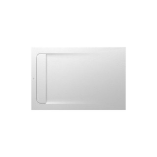 Sprchová vanička pravoúhlý Roca Aquos, 1000x900mm, ultracienki, Stonex, bílý