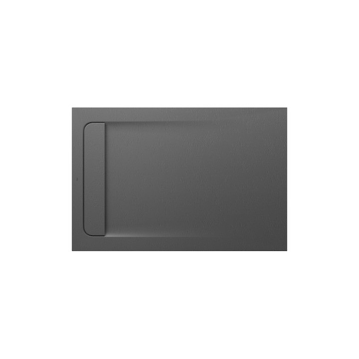 Sprchová vanička pravoúhlý Roca Aquos, 1000x900mm, ultracienki, Stonex, bílý
