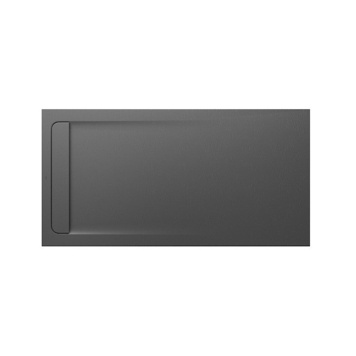 Sprchová vanička pravoúhlý Roca Aquos, 1800x800mm, ultracienki, Stonex, bílý