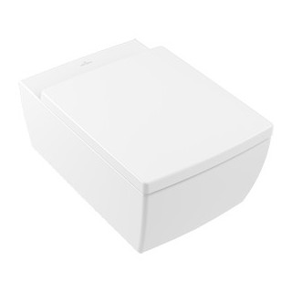 Závěsné wc Villeroy & Boch Memento 2.0, 56x36cm, bez splachovacího okruhu, CeramicPlus, Weiss Alpin