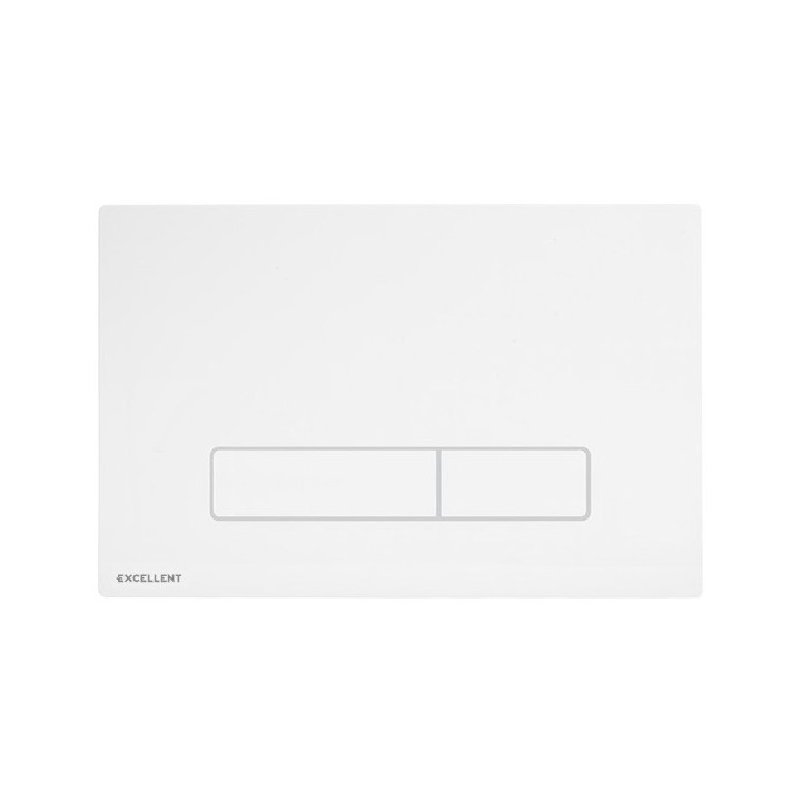Tlačítko k rámu podomítkového Excellent Aurro, 230x150mm, bílý