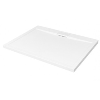 Sprchová vanička obdélníková Besco Axim Ultraslim, 100x80cm, akrylátový, bílý