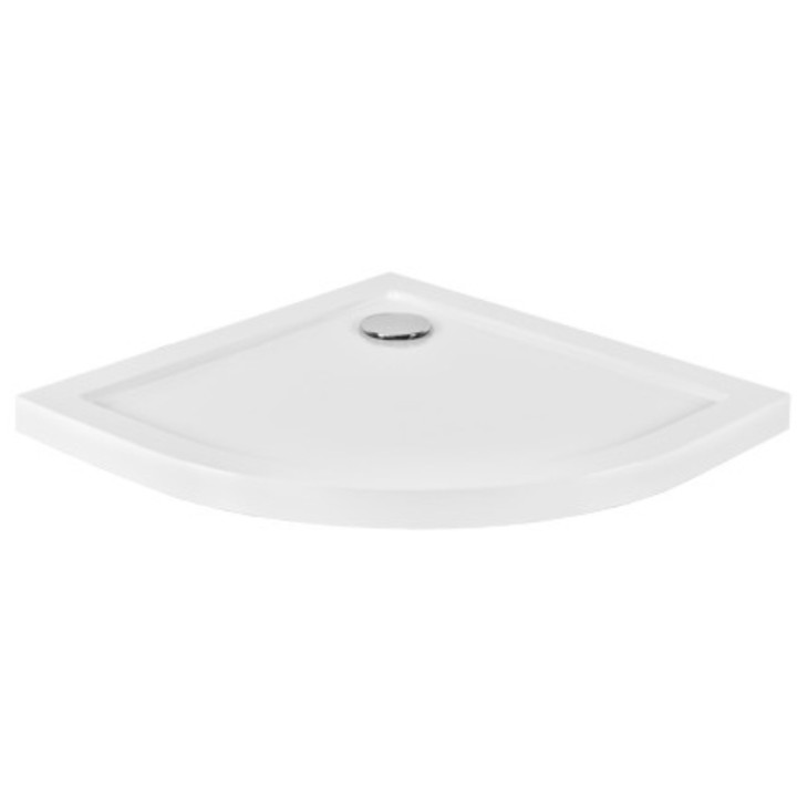 Sprchová vanička pravoúhlý Besco Alpina Slimline, 120x90cm, akrylátový, bílý