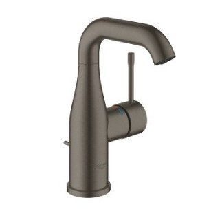 Umyvadlová baterie Grohe Essence stojící, wys. 193 mm, jednootvorové, brushed hard graphite