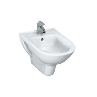 Bidet podvěsný Laufen Pro, 56x36cm, z podcięciem na wężyki doprowadzające wodę, bílý