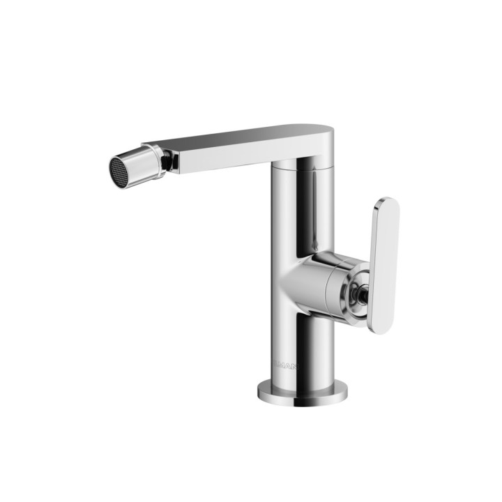 Bidetová baterie Kohlman Gixs, stojící, výška 150mm, zátka automatický, chrom