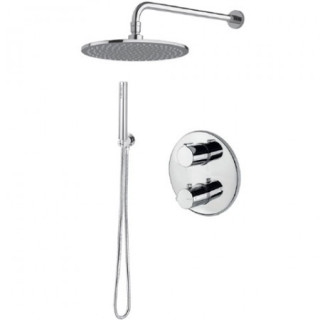 Sprchový set Vema Maira, podomítkový, 2 výstupy vody, horní sprcha kulatá 20cm, chrom