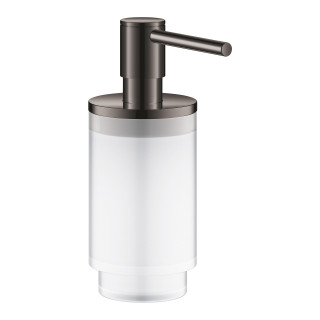 Madlo nástěnný Grohe Selection, na sklenice nebo dávkovač na tekuté mýdlo, hard graphite