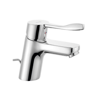 Umyvadlová baterie Kludi Pure&Easy, stojící, výška 145mm, souprava odtokový z plastu, chrom