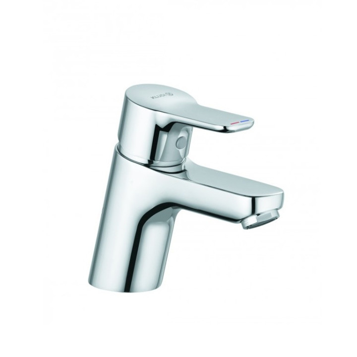 Umyvadlová baterie Kludi Pure&Easy, stojící, výška 125mm, bez odtokové soupravy, chrom