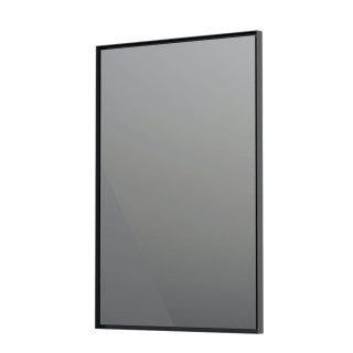 Zrcadlo w ramie Oristo Neo 2, 40cm, visací, bez osvětlení, černá matnáný