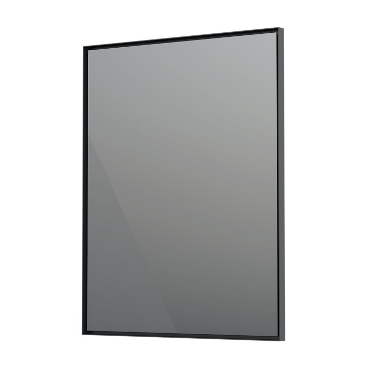 Zrcadlo w ramie Oristo Neo 2, 50cm, visací, bez osvětlení, černá matnáný