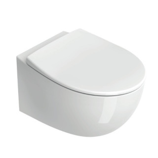 Závěsné wc WC Catalano Italy, 52x37cm, Newflush, bez splachovacího okruhu, bílý lesklá