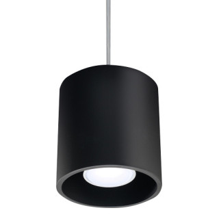 Nástěnné svítidlo Sollux Ligthing Orbis 1, 10cm, kruhový, G9 1x40W, černá