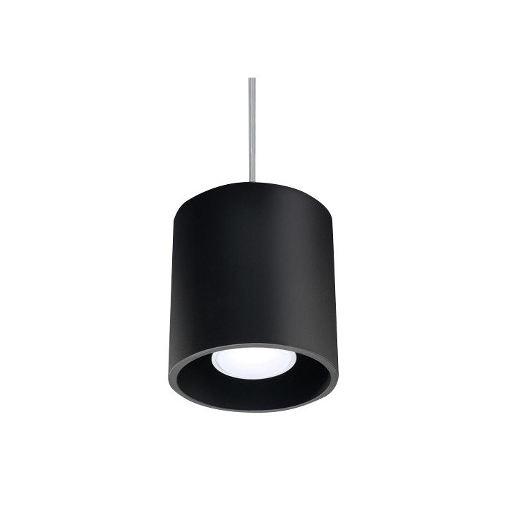 Nástěnné svítidlo Sollux Ligthing Orbis 1, 10cm, kruhový, G9 1x40W, černá