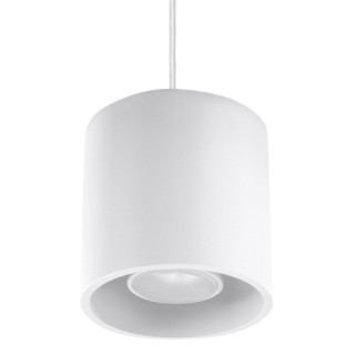 Lampa závěsná Sollux Ligthing Orbis 1, 10cm, kulatá, GU10 1x40W, szara