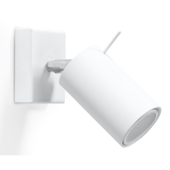 Nástěnné svítidlo Sollux Ligthing Feniks 1, 30cm, E27 1x60W, bílý