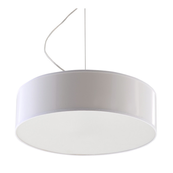 Lampa závěsná Sollux Ligthing Arena 35, kulatá, 35cm, E27 2x60W, szara