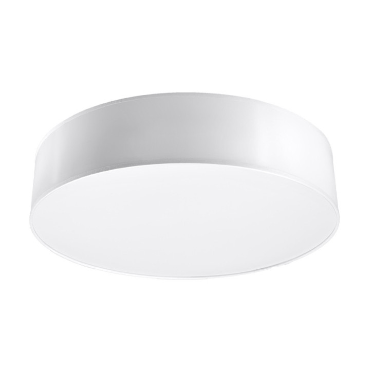Plafon Sollux Ligthing Arena 25, kruhový, 25cm, E27 1x60W, šedá