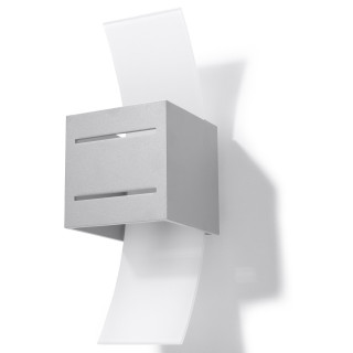 Nástěnné svítidlo Sollux Ligthing Lorento, 10x30cm, G9 1x40W, černá