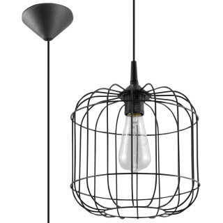 Lampa závěsná Sollux Ligthing Celta, 25cm, E27 1x60W, bílý