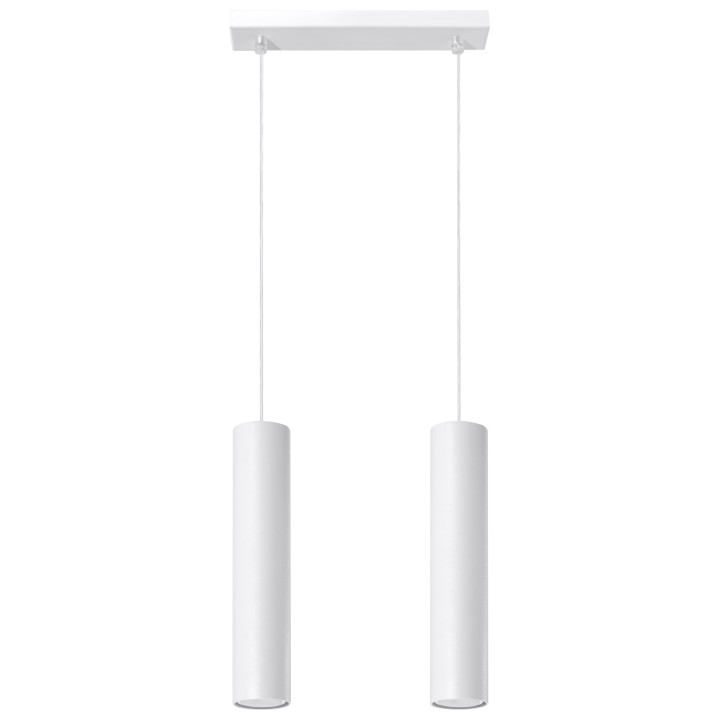 Lampa závěsná Sollux Ligthing Lagos 1, 8cm, GU10 1x40W, bílý