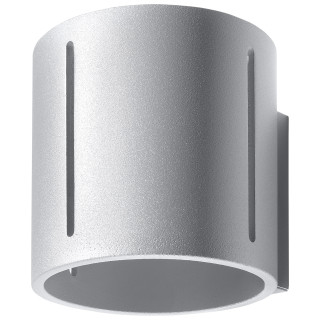 Nástěnné svítidlo Sollux Ligthing Inez, 10cm, kruhový, GU10 1x40W, černá
