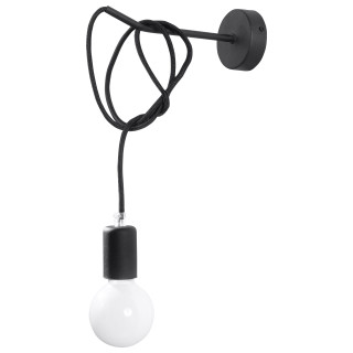 Żyrandol Sollux Ligthing Edison 7, E27 7x60W, černá