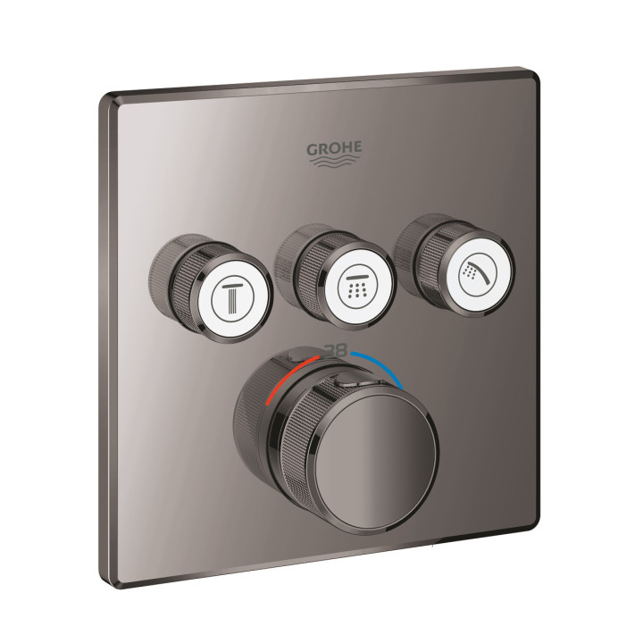 Baterie termostatická Grohe Grohtherm SmartControl, 3-přijimače vody, brushed warm sunset