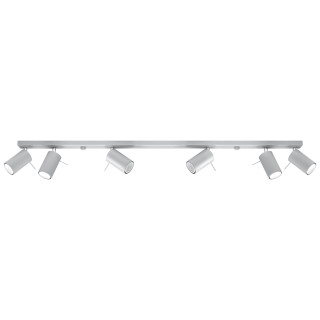 Plafon Sollux Ligthing Ring 4L, 8x80cm, 4xGU10 LED 6W, šedá