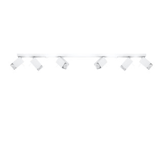 Plafon Sollux Ligthing Merida 6L, 8x120cm, 6xGU10 LED 6W, černá