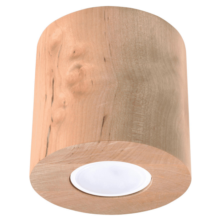 Plafon Sollux Ligthing Orbis, 10cm, beton, kruhový, 1xGU10 LED 6W, šedá