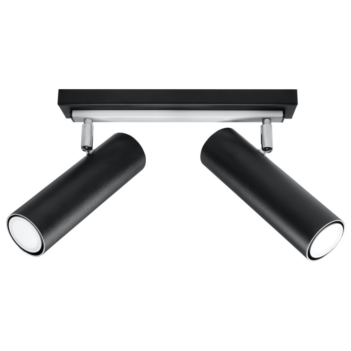 Plafon Sollux Ligthing Direzione 2, 30cm, 2xGU10 LED 6W, bílý