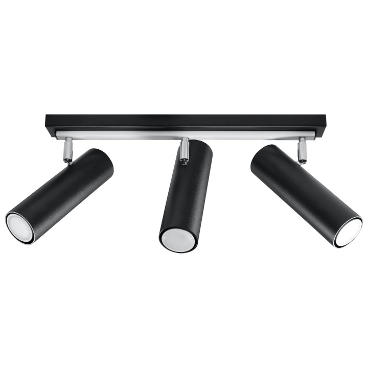 Plafon Sollux Ligthing Direzione 3, 45cm, 2xGU10 LED 6W, bílý