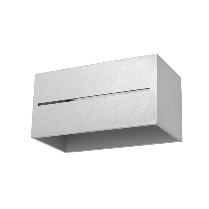 Nástěnné svítidlo Sollux Lighting Quad Maxi, 20x12cm, 2xG9 40W, bílý