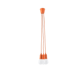 Lampa závěsná Sollux Ligthing Diego 3, 16cm, 3xE27 60W, zelený