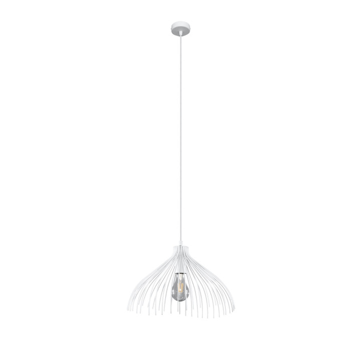 Lampa závěsná Sollux Ligthing Gate, 35cm, E27 1x60W, bílý