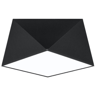 Plafon Sollux Ligthing Hexa 25, 30cm, E27 1x60W, bílý