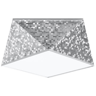 Plafon Sollux Ligthing Hexa 25, 30cm, E27 1x60W, černá